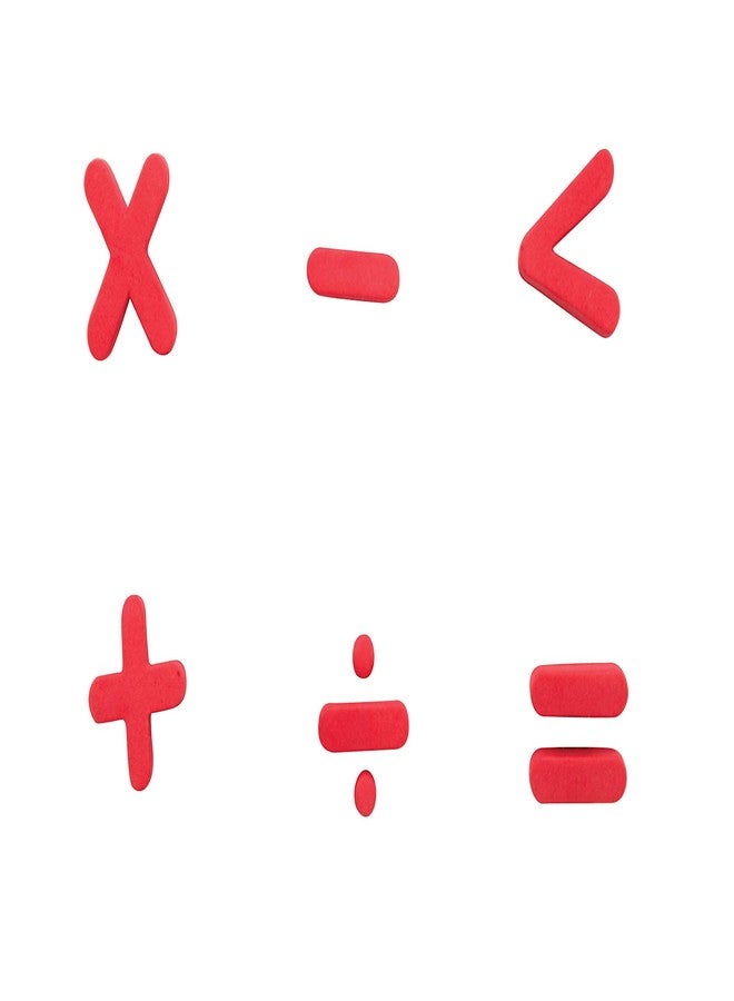 READY 2 LEARN Giant Stampers - Math Signs - Set of 10 - Easy to Hold Foam Stamps for Kids - Arts and Crafts Stamps for Displays, Posters, Signs and DIY Projects - Image 3